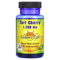 Nature’s Life, Tart Cherry 1200 mg, 30 Tablets UPC 040647912250 | HiLife Vitamins