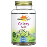 Nature’s Life, Celery Seed, 100 Capsules - 041954232710 | Hilife Vitamins