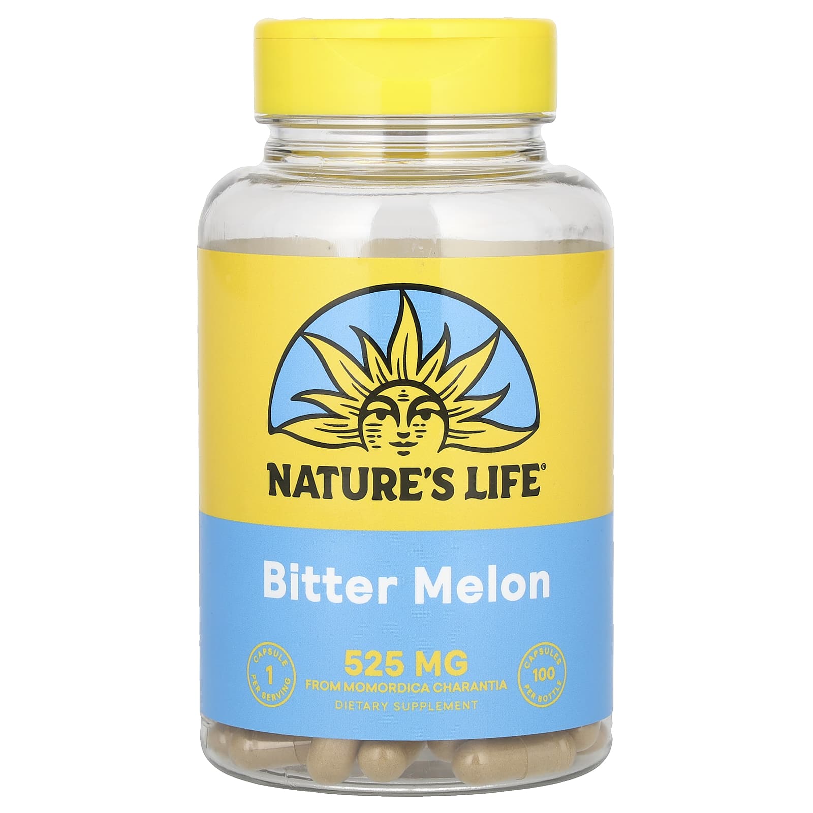 Nature’s Life, Bitter Melon, 525 mg, 100 Capsules UPC 041954396917 | HiLife Vitamins