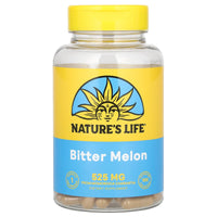 Nature’s Life, Bitter Melon, 525 mg, 100 Capsules UPC 041954396917 | HiLife Vitamins