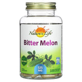Nature’s Life, Bitter Melon, 525 mg, 100 Capsules - 041954396917 | Hilife Vitamins