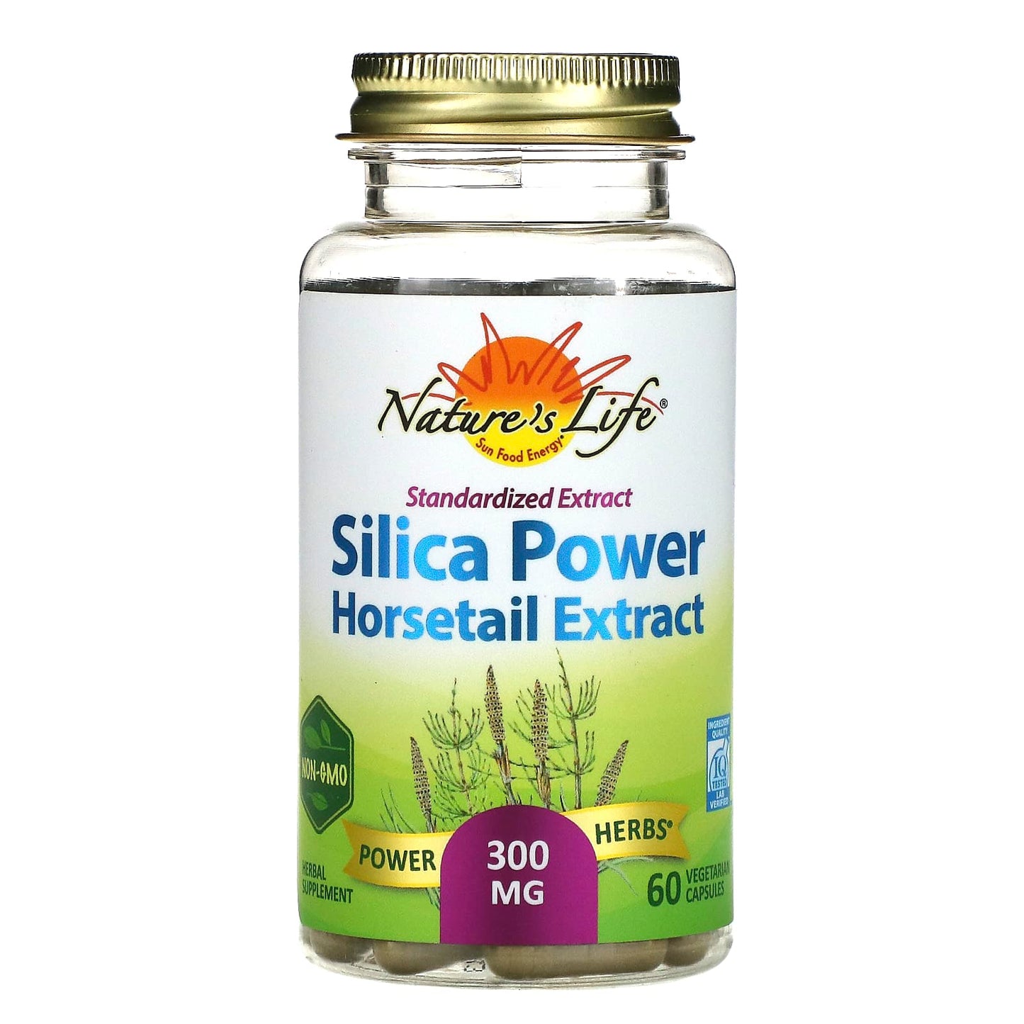 Nature’s Life, Silica-Power, 60 Vegetarian Capsules UPC 041954498161 | HiLife Vitamins