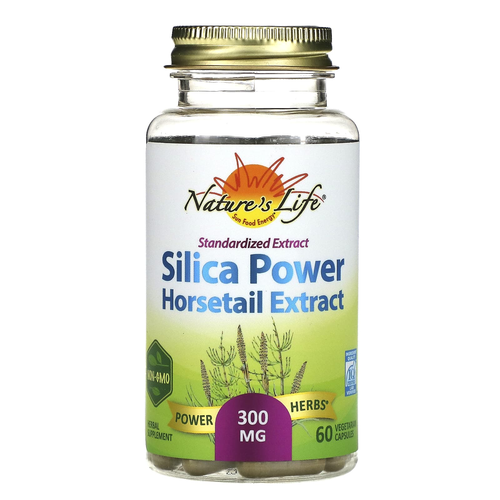 Nature’s Life, Silica-Power, 60 Vegetarian Capsules UPC 041954498161 | HiLife Vitamins