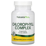 Nature's Plus, Chlorophyll Complex, 90 Capsules UPC 097467010802 | Hilife Vitamins