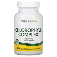 Nature's Plus, Chlorophyll Complex, 90 Capsules UPC 097467010802 | Hilife Vitamins