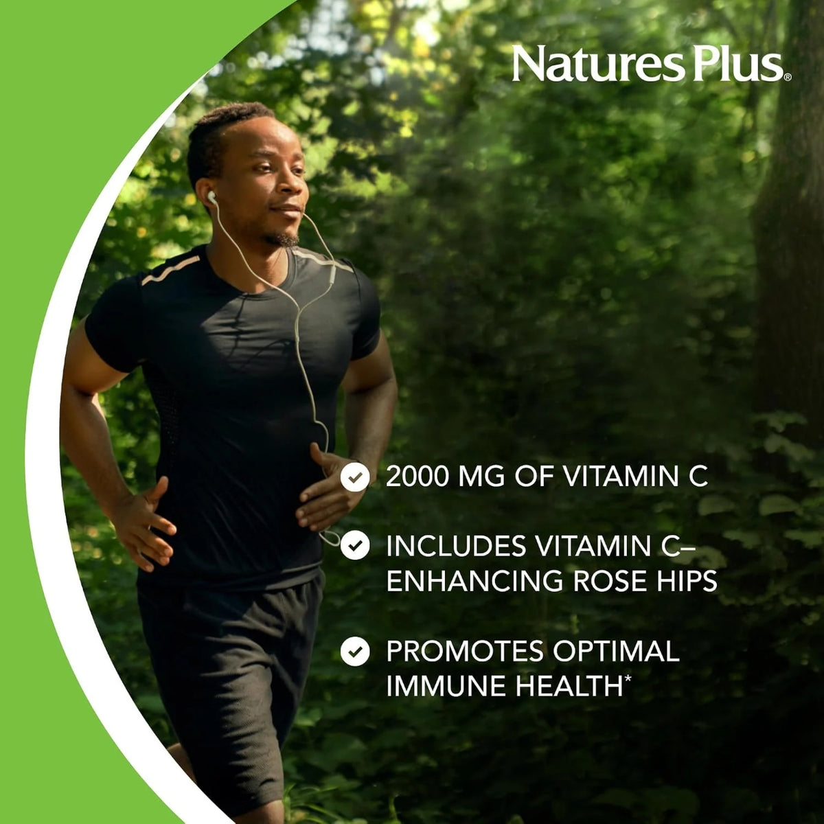 Nature's Plus, Sustained Release Ultra-C 2000 mg, 60 Tablets UPC 097467022201 | Hilife Vitamins