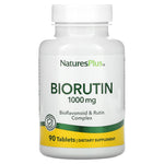 Nature's Plus, Biorutin, 1000 mg, 90 Tablets UPC 097467025615 | Hilife Vitamins