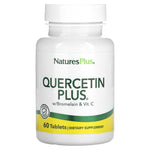 Nature's Plus, Quercetin Plus, with Bromelain & Vitamin C, 60 Tablets UPC 097467025639 | Hilife Vitamins