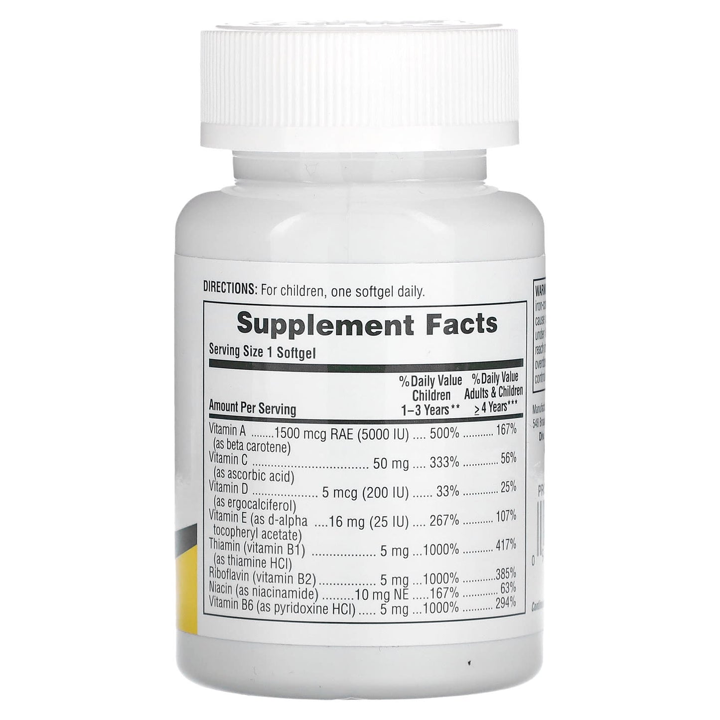 Nature's Plus, Children’s Vita-Gels, 90 Softgels UPC 097467029989 | Hilife Vitamins