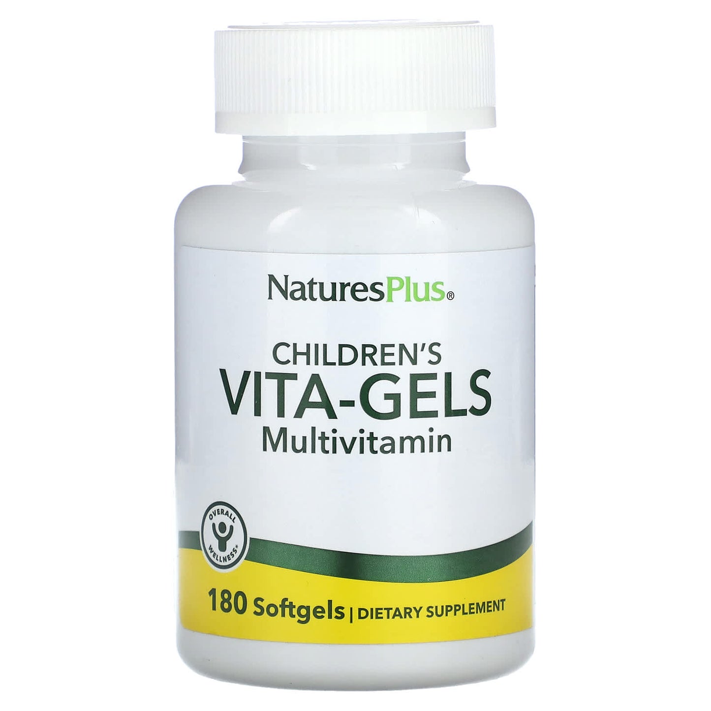 Nature's Plus, CHILDREN’S Vita-Gels, 180 Softgels UPC 097467029996 | Hilife Vitamins