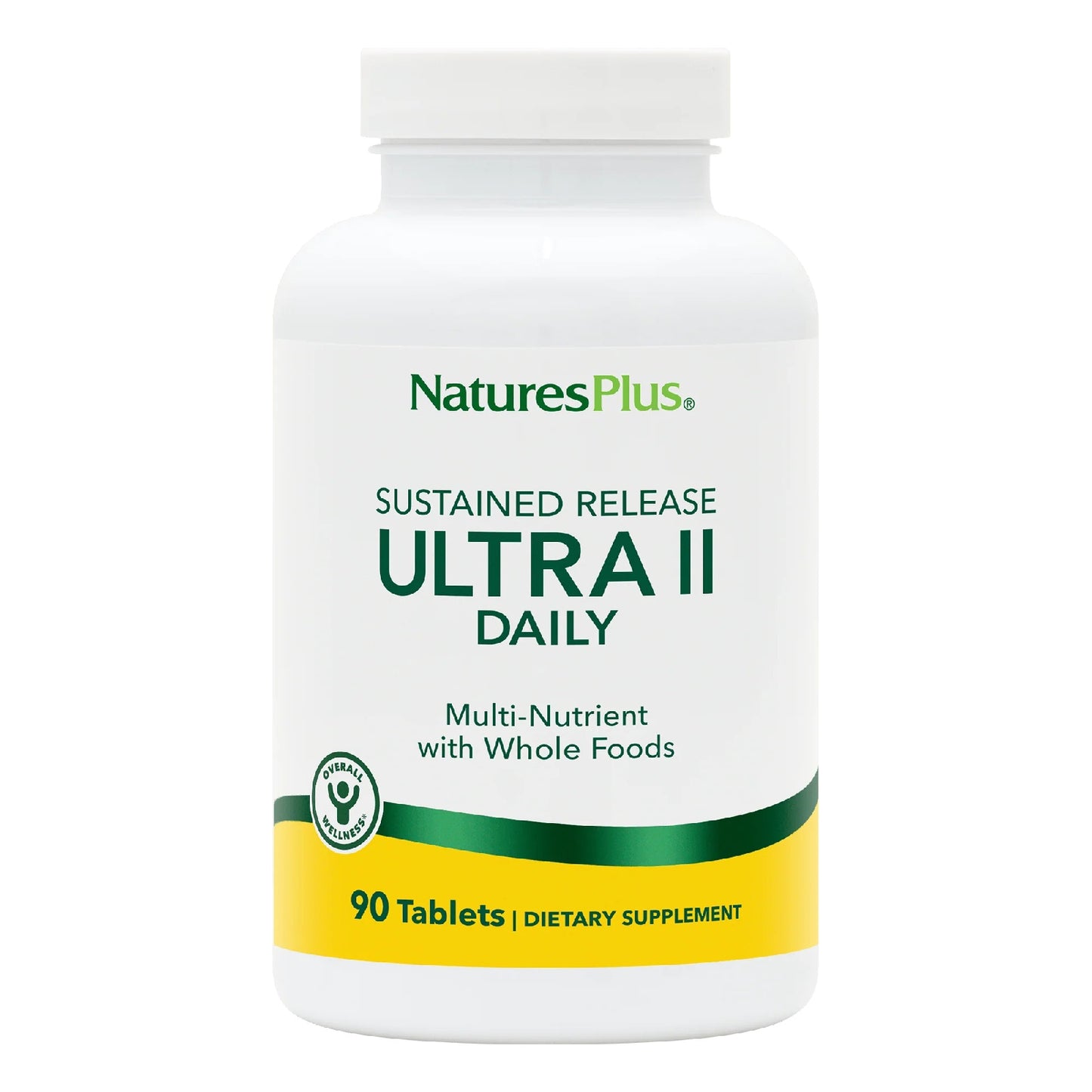 Nature’s Plus, Ultra II Daily, Sustained Release, Multi-Nutrient, 90 Tablets UPC 097467030428 | HiLife Vitamins