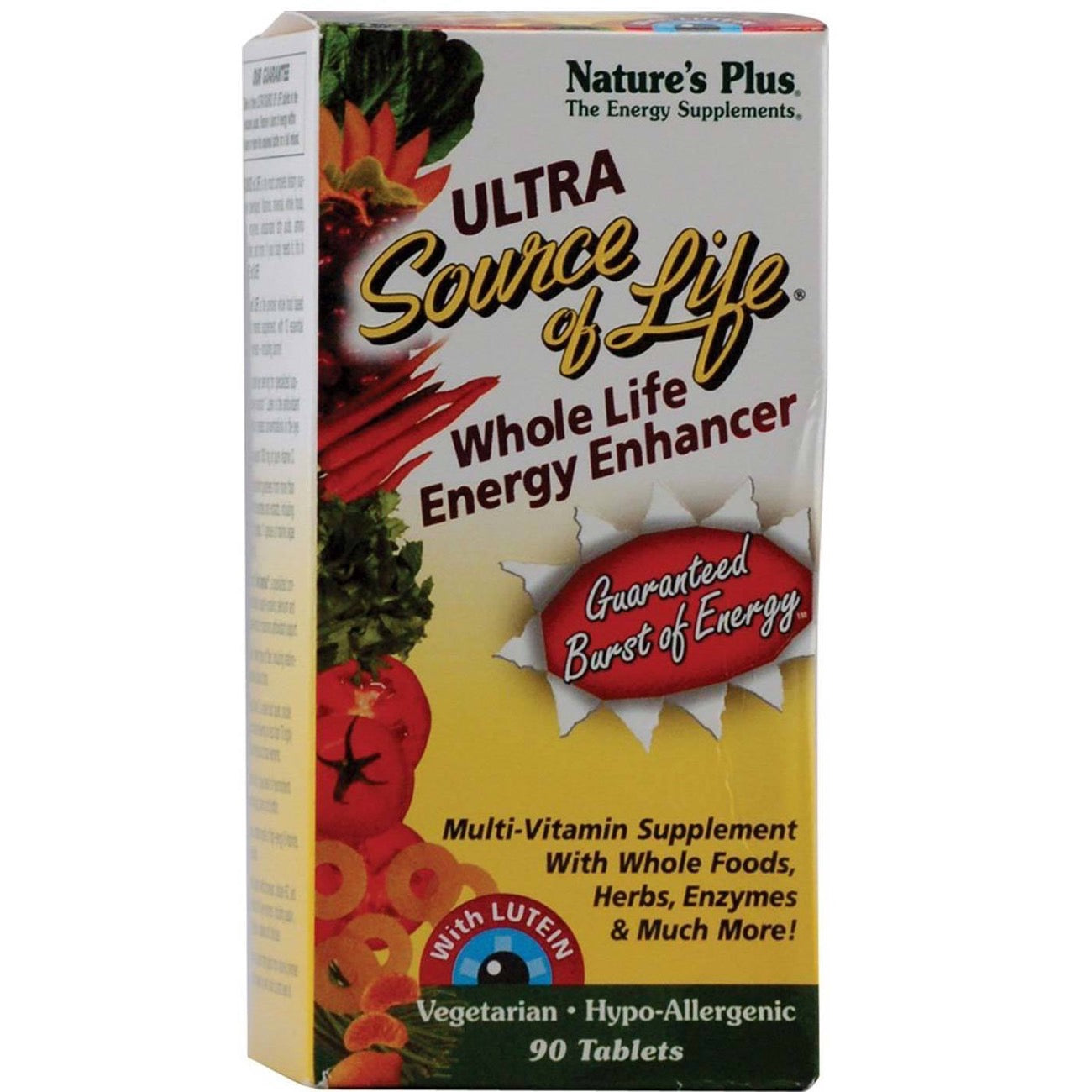 Nature's Plus, Ultra Source Of Life, 90 Tablets UPC 097467030510 | Hilife Vitamins