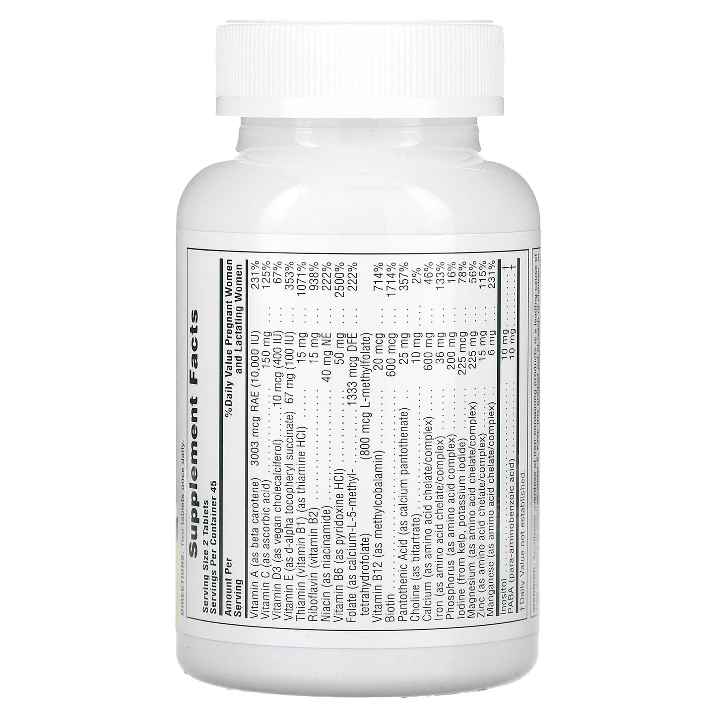 Nature's Plus, Ultra Prenatal, 90 Tablets UPC 097467030848 | Hilife Vitamins