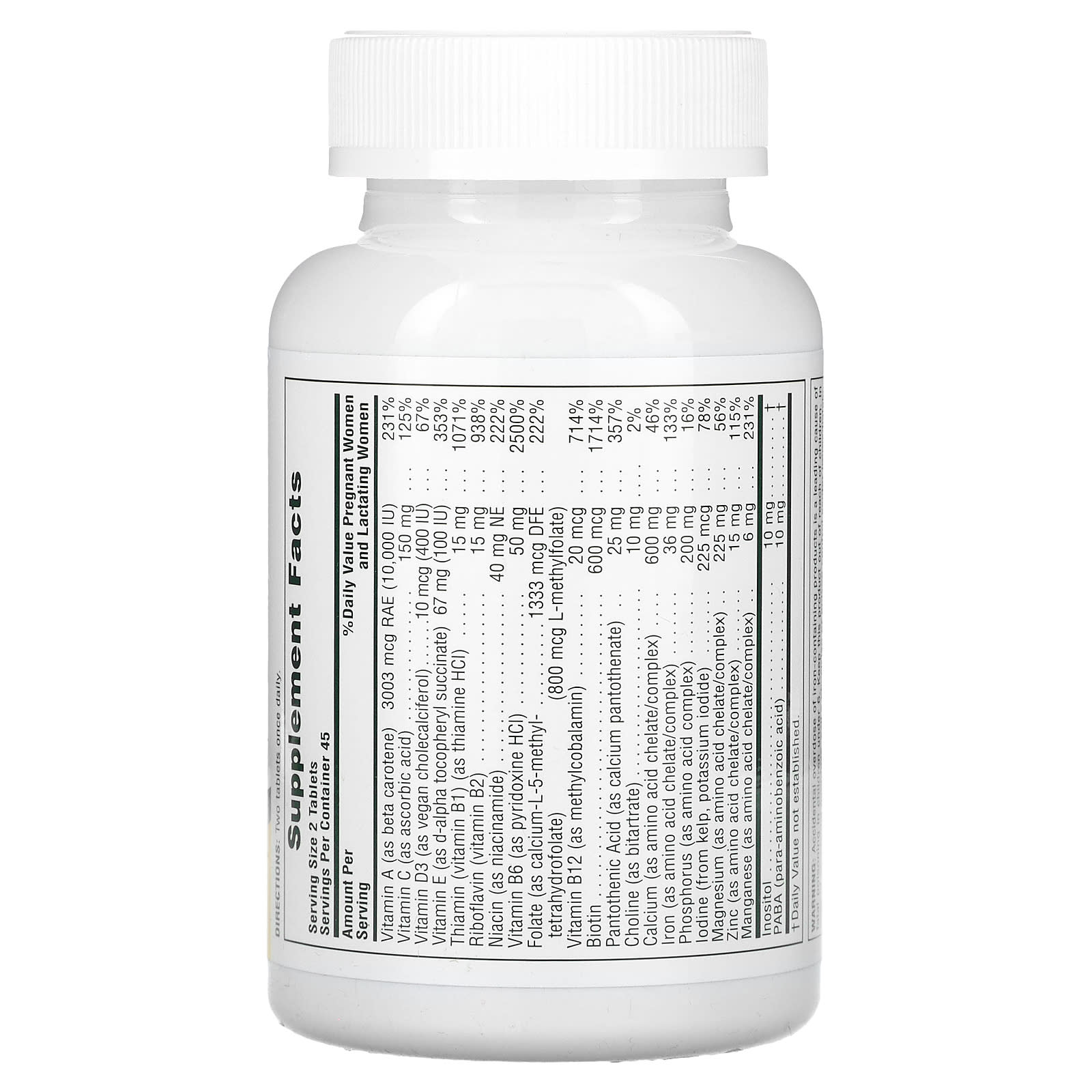 Nature's Plus, Ultra Prenatal, 90 Tablets UPC 097467030848 | Hilife Vitamins