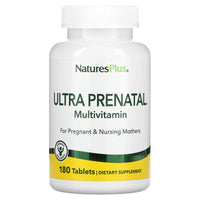 Nature's Plus, Ultra Prenatal Multivitamin, 180 Tablets UPC 097467030855 | Hilife Vitamins