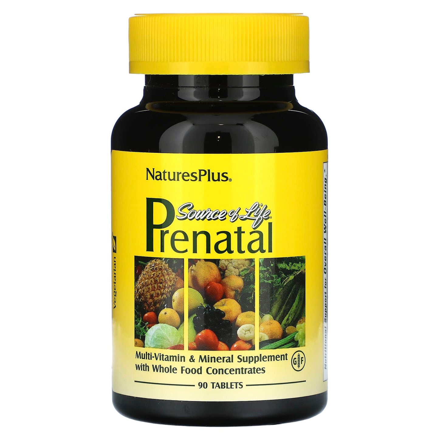 Nature's Plus, Source Of Life Prenatal, 90 Tablets UPC 097467030916 | Hilife Vitamins