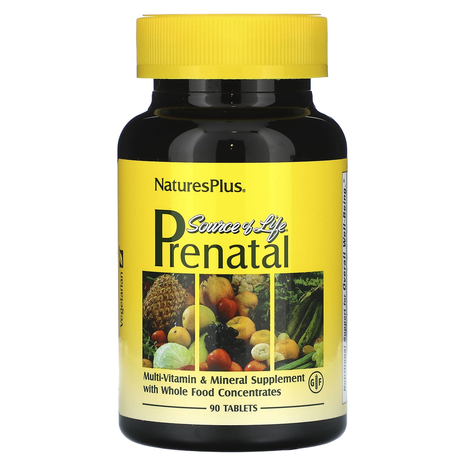 Nature's Plus, Source Of Life Prenatal, 90 Tablets UPC 097467030916 | Hilife Vitamins