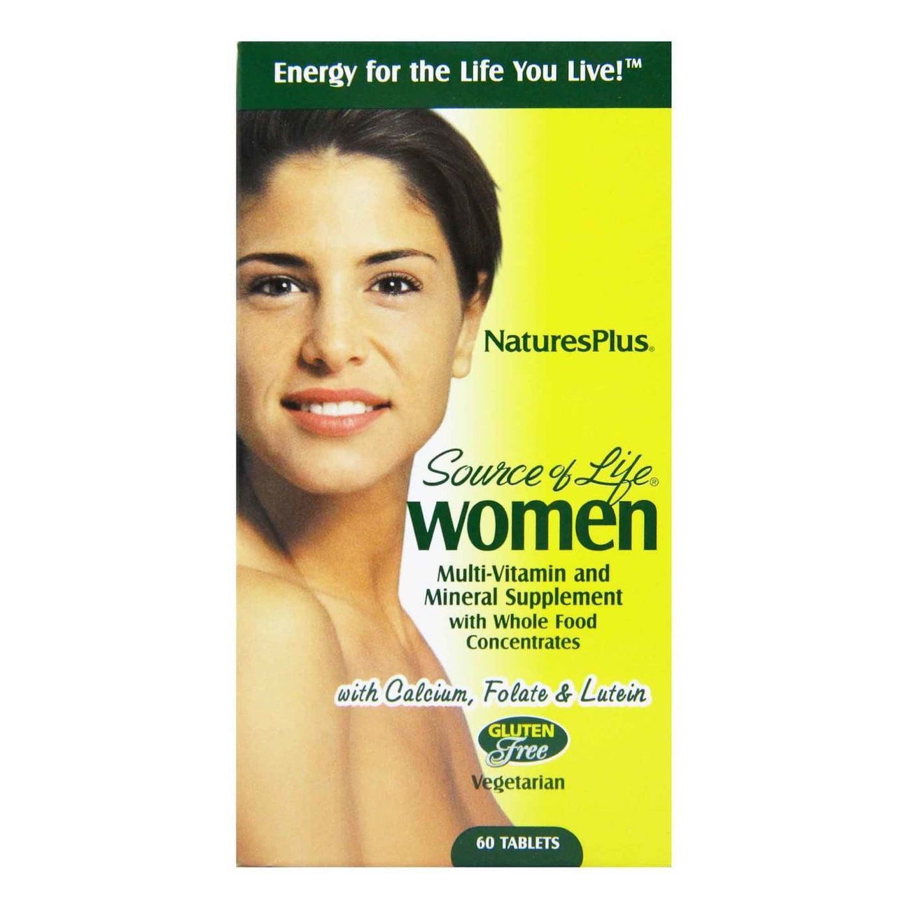 Nature's Plus, Source Of Life Women's Multi, 60 Tablets UPC 097467030954 | Hilife Vitamins