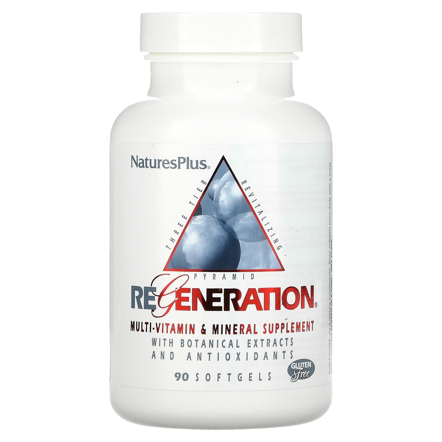 Nature's Plus, Regeneration, Multi-Vitamin & Mineral Supplement, 90 Softgels UPC 097467032859 | Hilife Vitamins