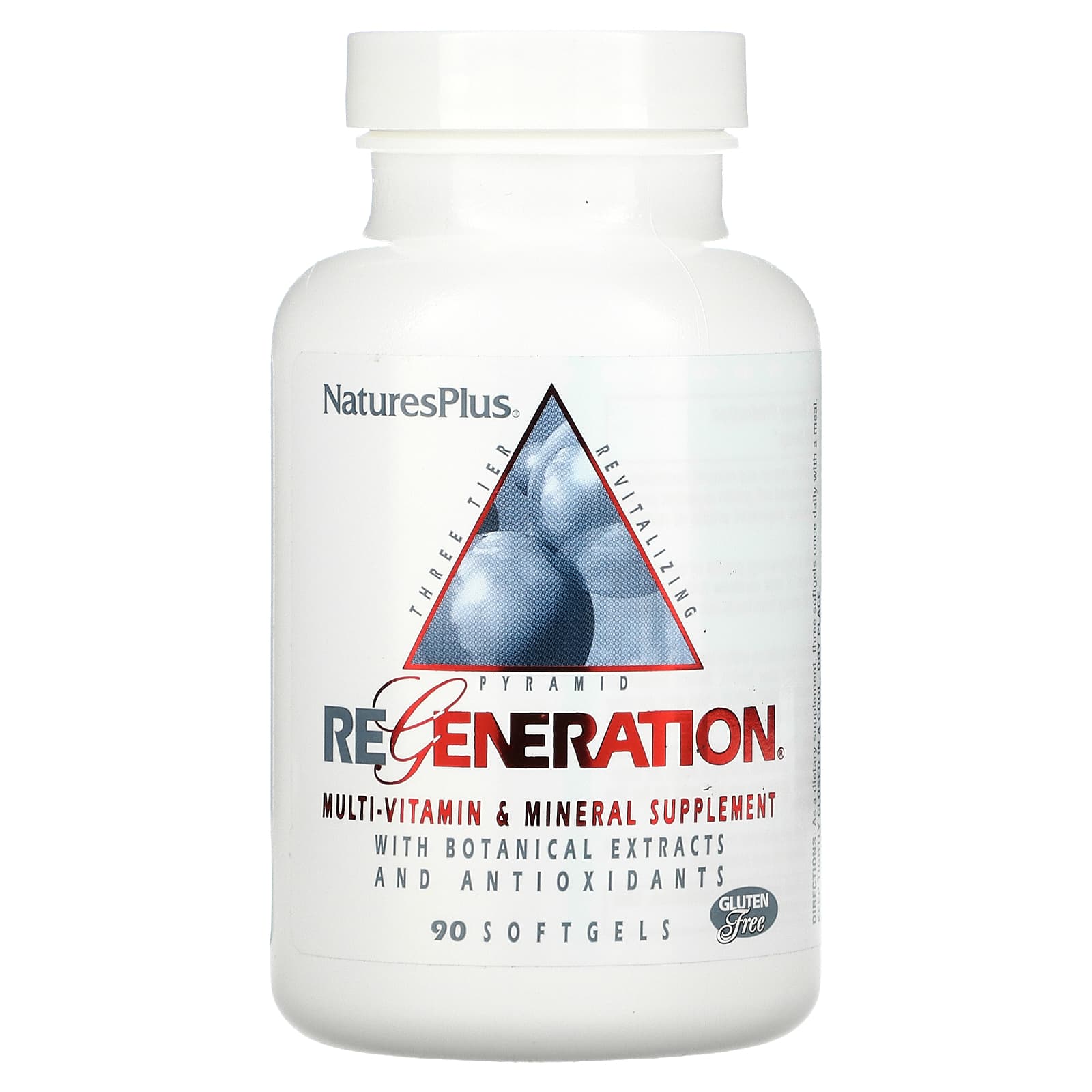 Nature's Plus, Regeneration, Multi-Vitamin & Mineral Supplement, 90 Softgels UPC 097467032859 | Hilife Vitamins
