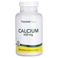 Nature's Plus, Calcium 600 mg, 90 Tablets UPC 097467033108 | Hilife Vitamins