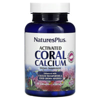 Nature's Plus, Activated Coral Calcium, 90 Vegetarian Capsules UPC 097467037236 | Hilife Vitamins