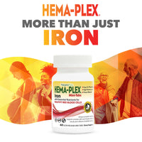 Nature's Plus, Hema-Plex®, 60 Slow Release Mini Tabs UPC 097467037649 | Hilife Vitamins