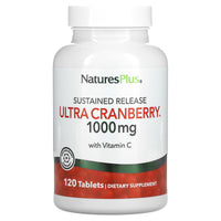 Nature's Plus, Ultra Cranberry, Sustained Release, 1,000 mg, 60 Tablets UPC 097467039520 | Hilife Vitamins