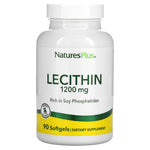 Nature's Plus, Lecithin, 1,200 mg, 90 Softgels UPC 097467041608 | Hilife Vitamins