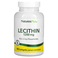 Nature's Plus, Lecithin, 1,200 mg, 90 Softgels UPC 097467041608 | Hilife Vitamins