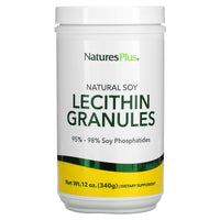 Nature's Plus, Natural Soy, Lecithin Granules, 12 Oz Granules UPC 097467042100 | Hilife Vitamins