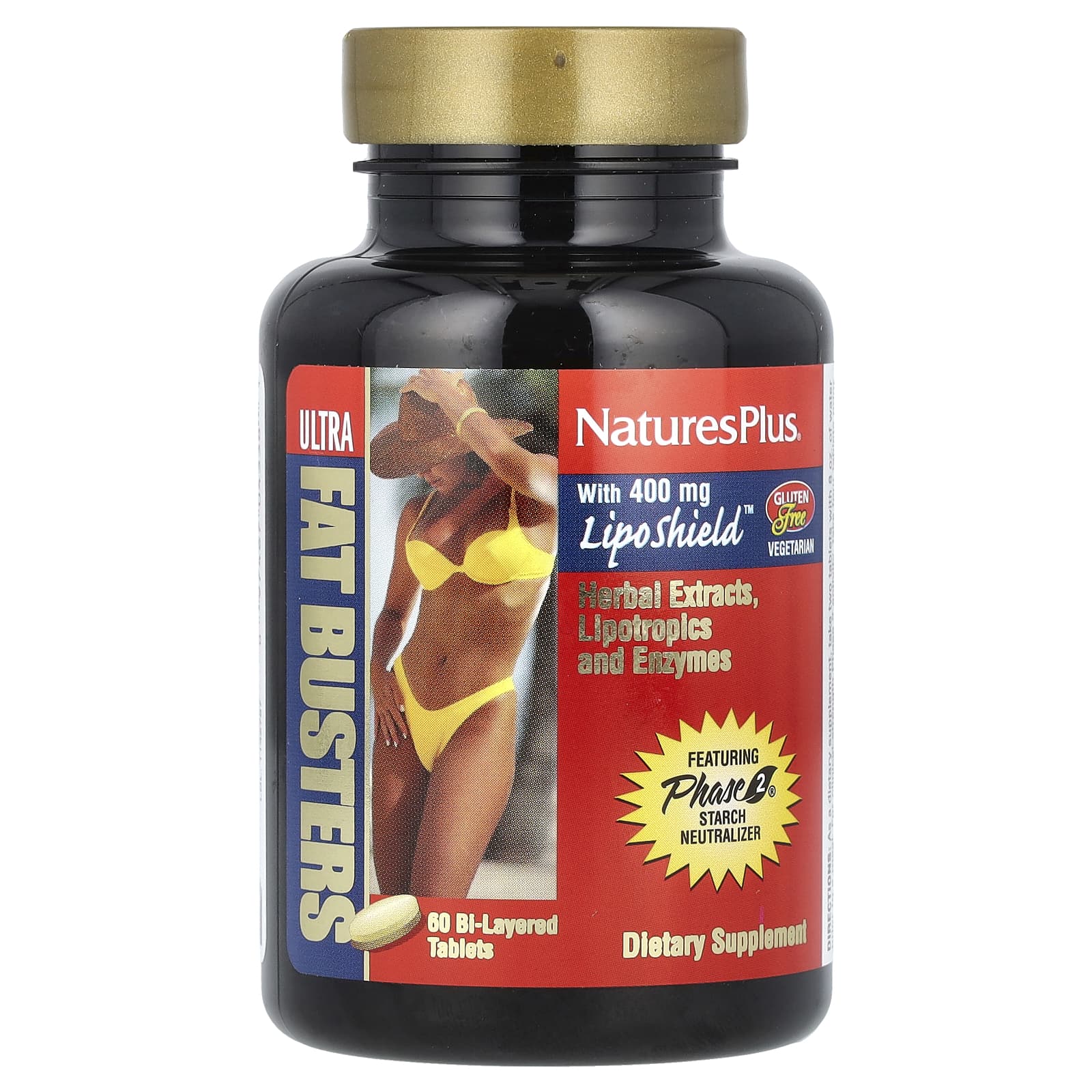 Nature's Plus, Ultra Fat Busters, 60 Tablets UPC 097467043381 | Hilife Vitamins