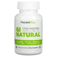 Nature's Plus, Total Digestive Wellness, GI Natural, 90 Tablets UPC 097467043862 | Hilife Vitamins
