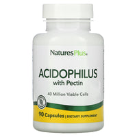 Nature's Plus, Acidophilus with Pectin, 90 Vegetarian Capsules UPC 097467044807 | Hilife Vitamins