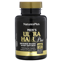 Nature's Plus, Men's Ultra Hair Plus, With MSM and Select Botanical Extracts, 60 Tablets UPC 097467048324 | Hilife Vitamins