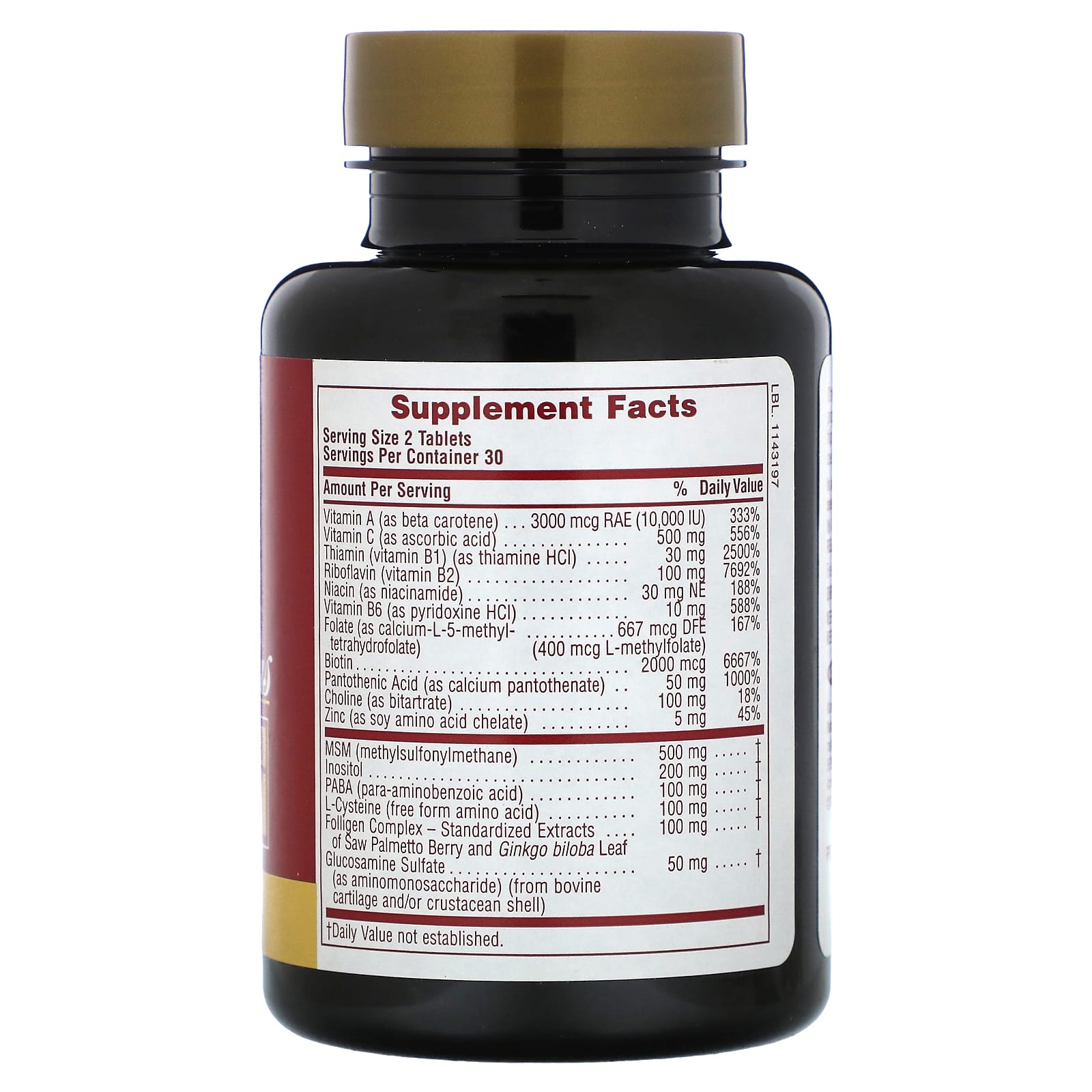 Nature's Plus, Ultra Hair Plus S/R, 60 Tablets UPC 097467048348 | Hilife Vitamins