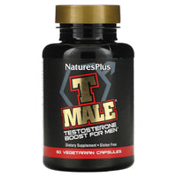 Nature's Plus, T Male, Testosterone Boost For Men, 60 Capsules UPC 097467048713 | Hilife Vitamins