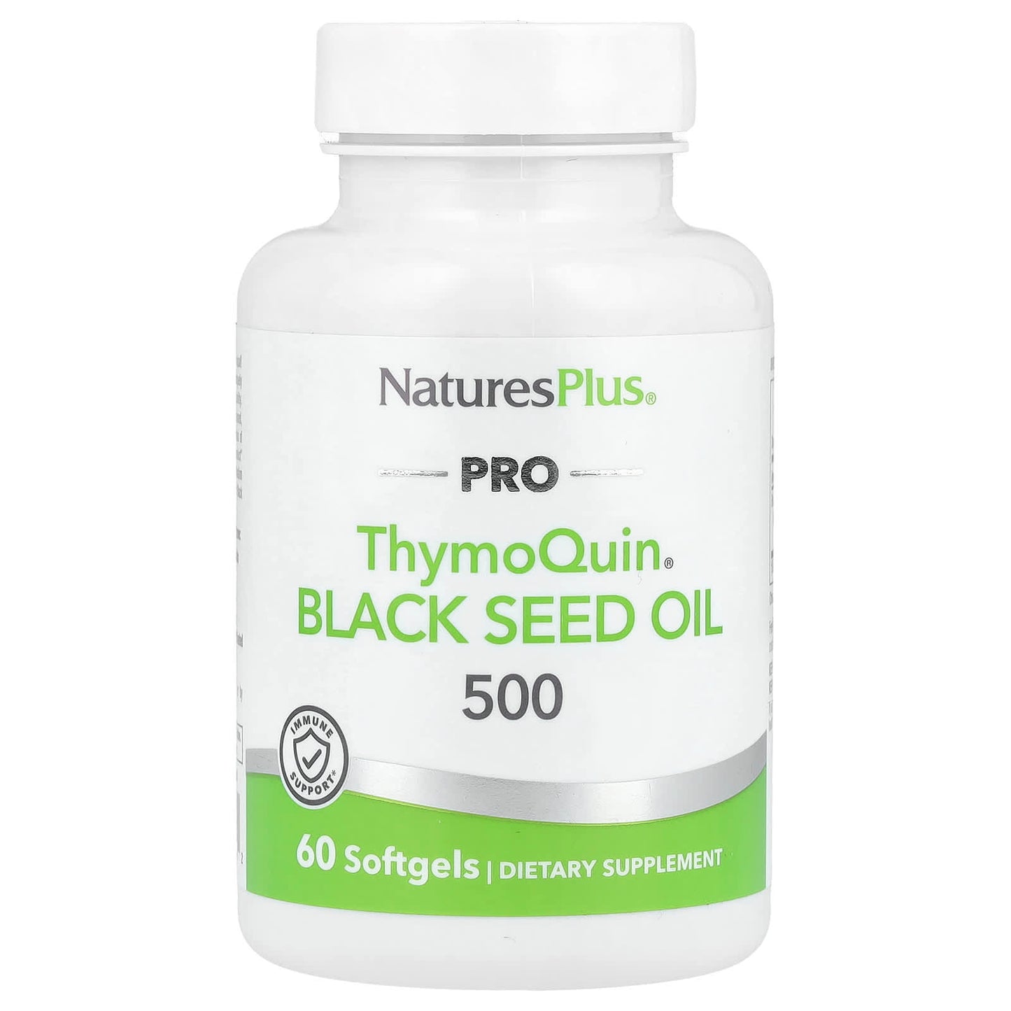 Nature’s Plus, Pro ThymoQuin®, Black Seed Oil 500, 60 Softgels UPC 097467049642 | HiLife Vitamins