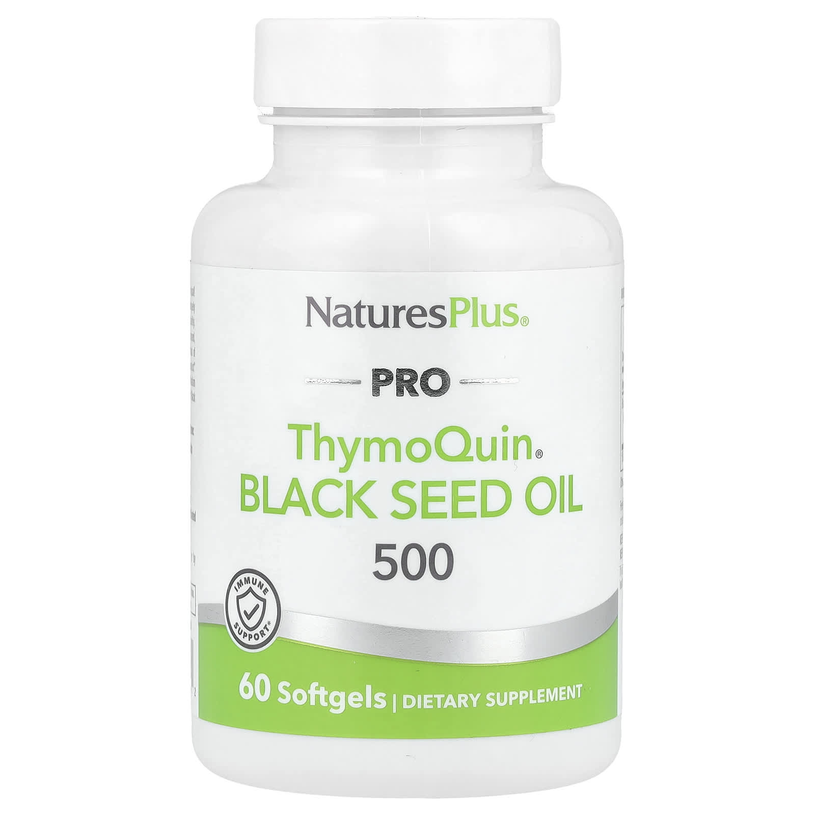 Nature’s Plus, Pro ThymoQuin®, Black Seed Oil 500, 60 Softgels UPC 097467049642 | HiLife Vitamins