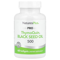 Nature’s Plus, Pro ThymoQuin®, Black Seed Oil 500, 60 Softgels UPC 097467049642 | HiLife Vitamins