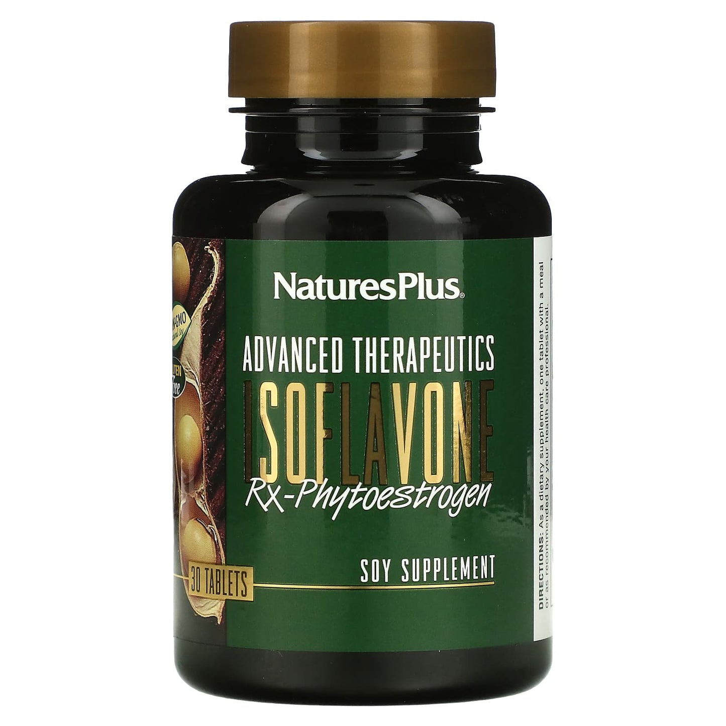 Nature's Plus, Advanced Therapeutics, Isoflavone, Rx-Phytoestrogen, 30 Tablets UPC 097467049871 | Hilife Vitamins