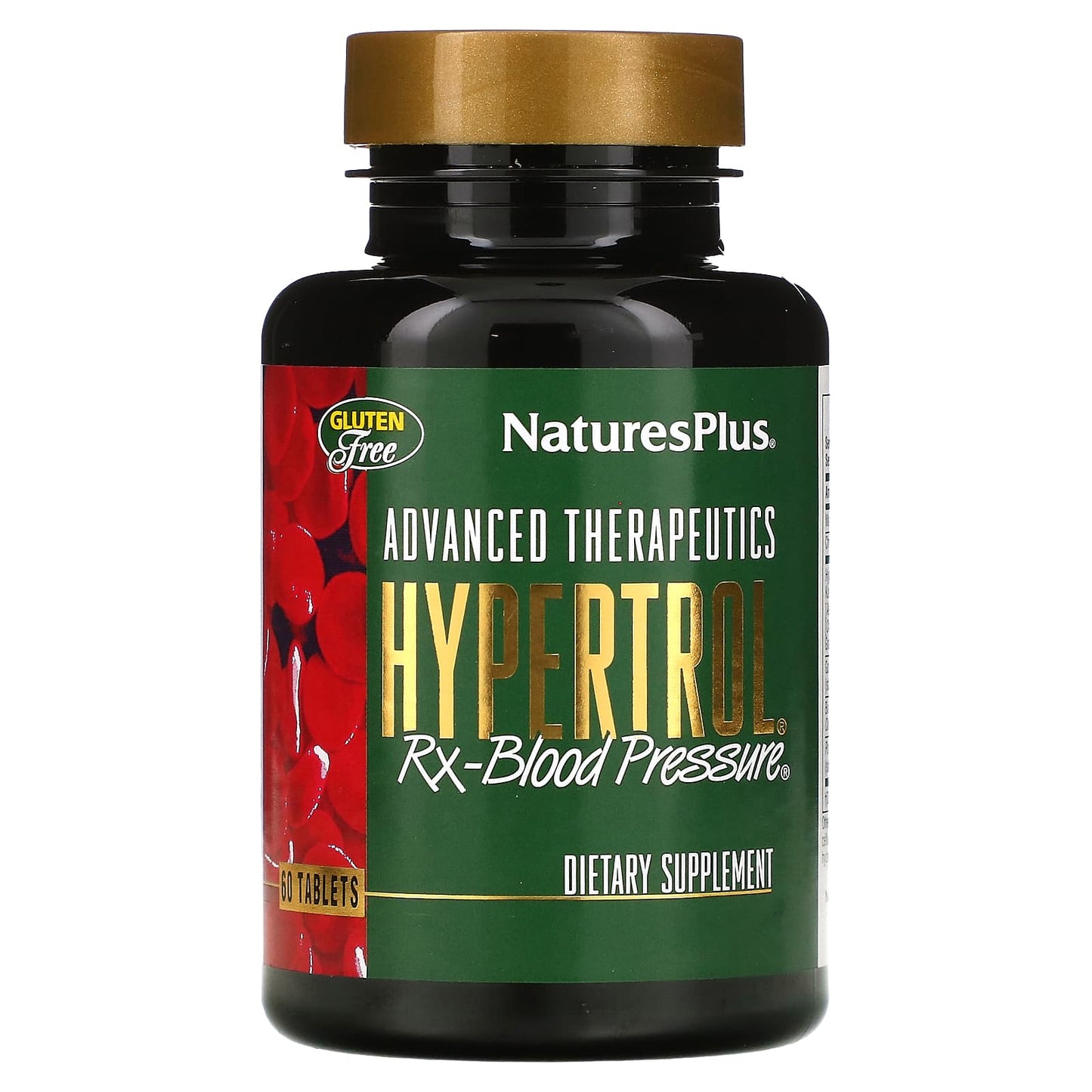 Nature's Plus, Advanced Therapeutics, Hypertrol, Rx-Blood Pressure, 60 Tablets UPC 097467049970 | Hilife Vitamins