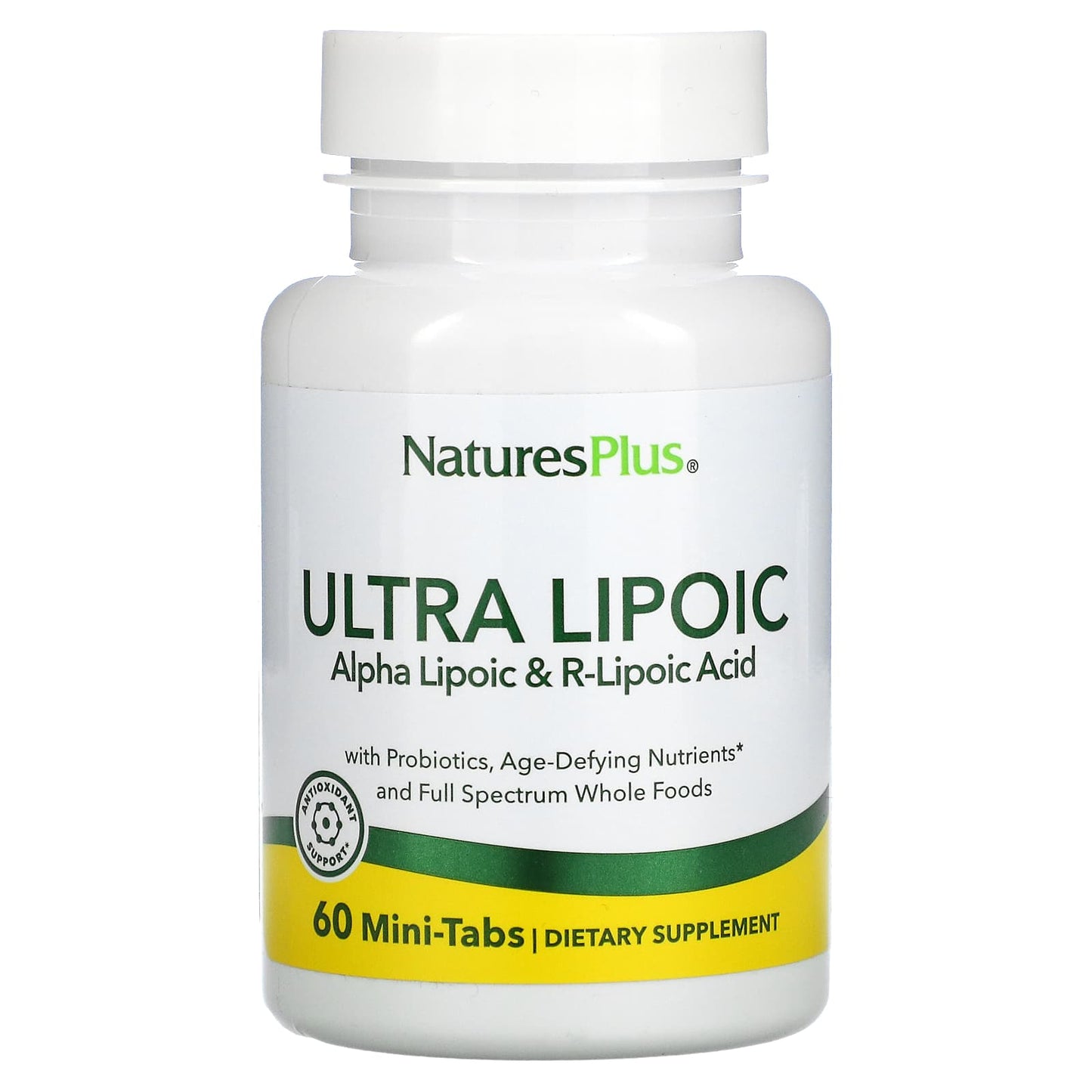 Nature's Plus, Ultra Lipoic, 60 Tablets UPC 097467052246 | Hilife Vitamins