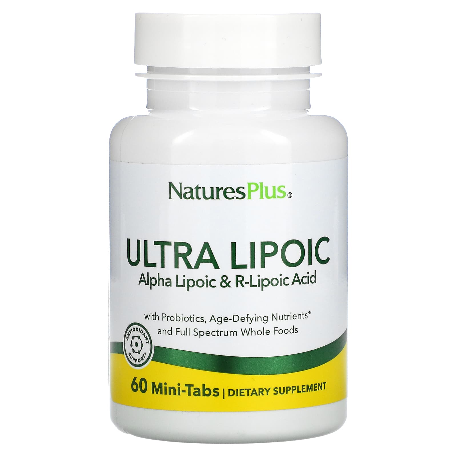 Nature's Plus, Ultra Lipoic, 60 Tablets UPC 097467052246 | Hilife Vitamins