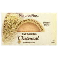 Nature's Plus, Oatmeal Exfoliating Cleansing Bar, 3.5 Oz UPC 097467059634 | Hilife Vitamins