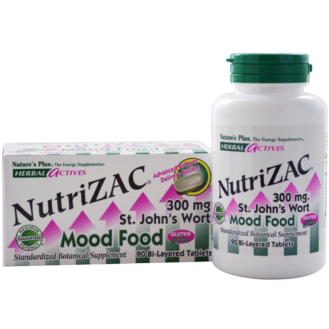 Nature's Plus, Nutrizac Bi-Layer, 90 Tablets UPC 097467074620 | Hilife Vitamins