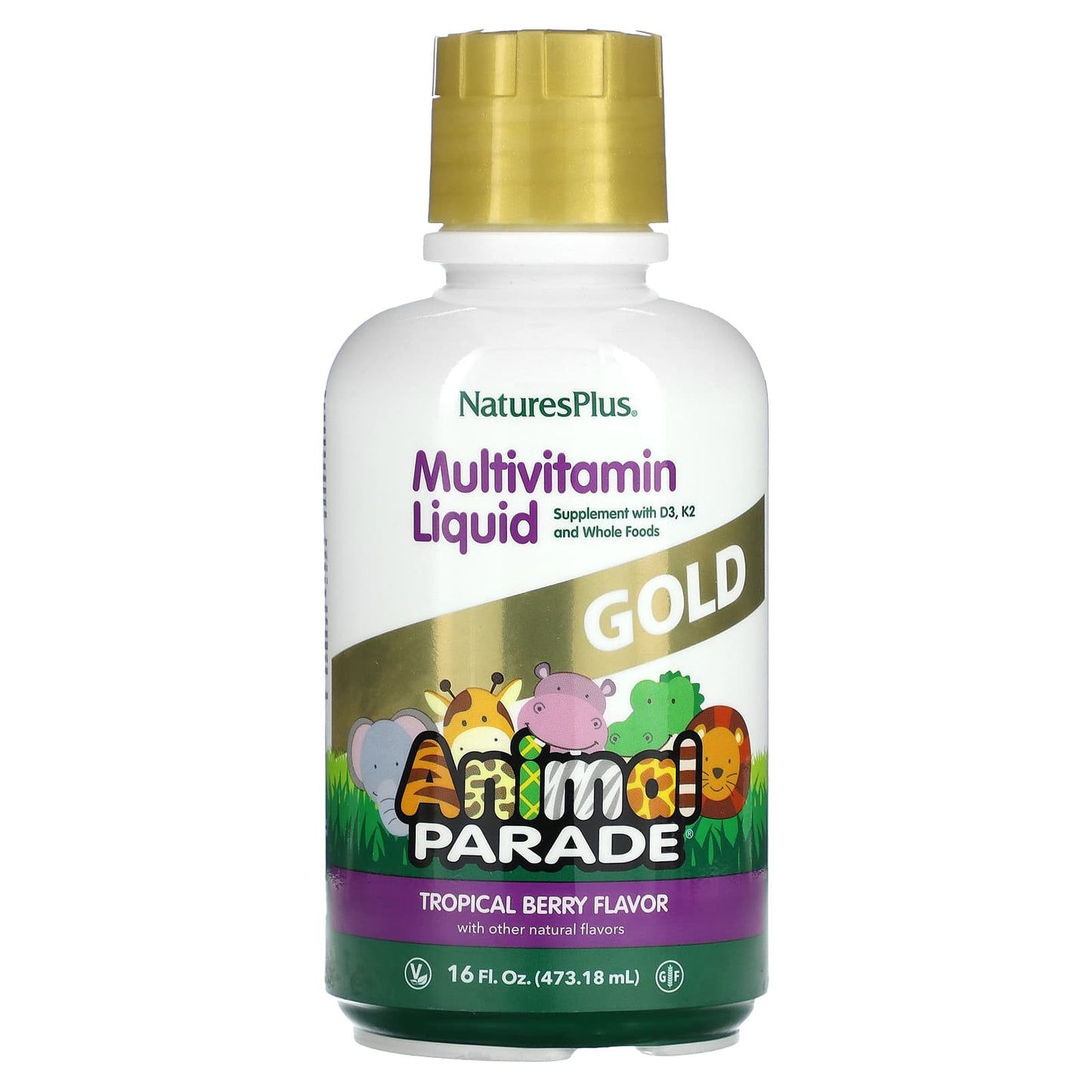 Nature's Plus, Ap Gold Liquid, 16 Oz Liquid UPC 097467299030 | Hilife Vitamins