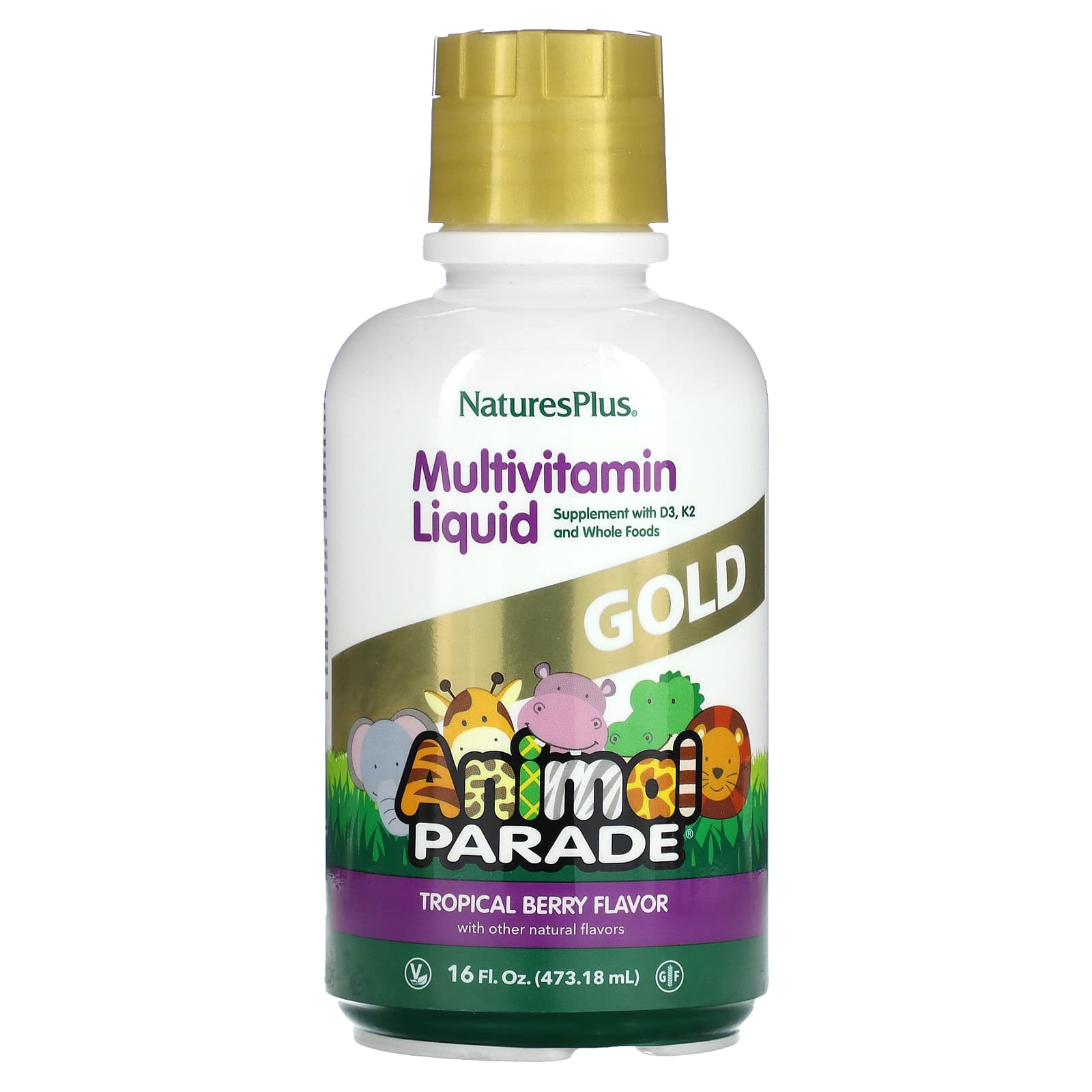 Nature's Plus, Ap Gold Liquid, 16 Oz Liquid UPC 097467299030 | Hilife Vitamins