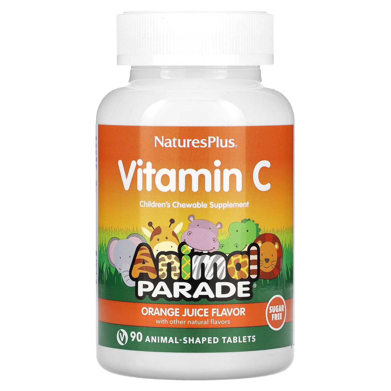Nature's Plus, Ap Sugarfree Vitamin C, 90 Chewables UPC 097467299221 | Hilife Vitamins