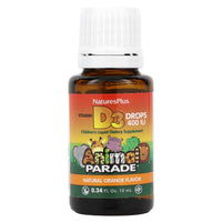 Nature’s Plus, Source of Life, Animal Parade, Vitamin D3 Liquid D, 10 Drops UPC 097467299412 | HiLife Vitamins